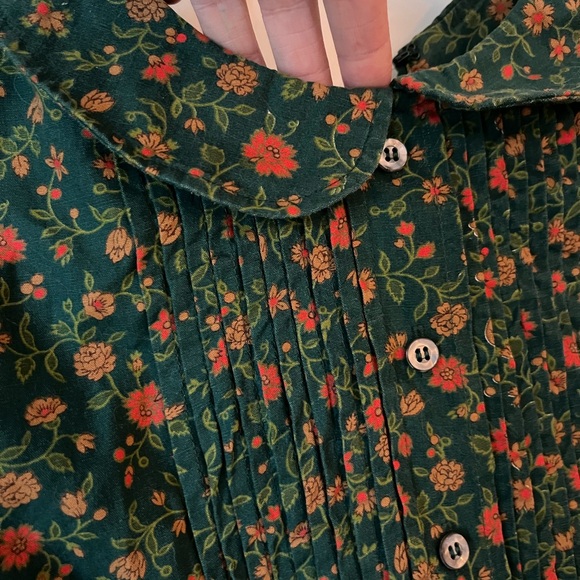 Vintage cotton cottage core dress - Picture 2 of 4